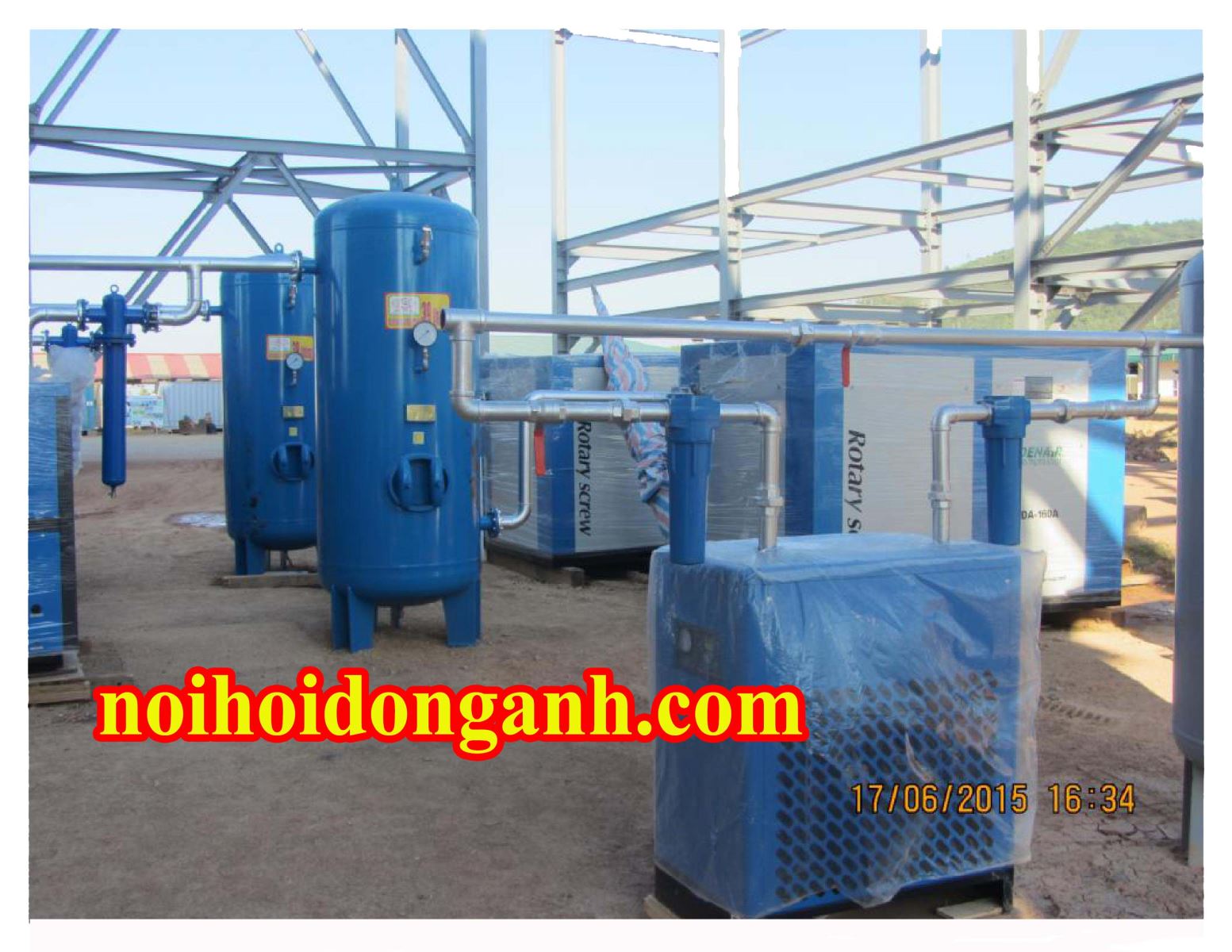 bình khí nén - hệ thông máy nén khí